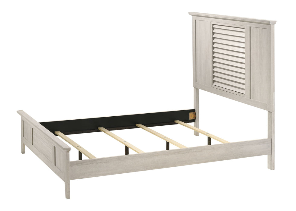 Sarter - Queen Bed - White