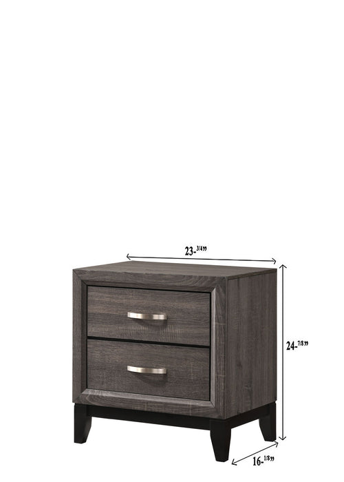 Akerson - Nightstand - Gray
