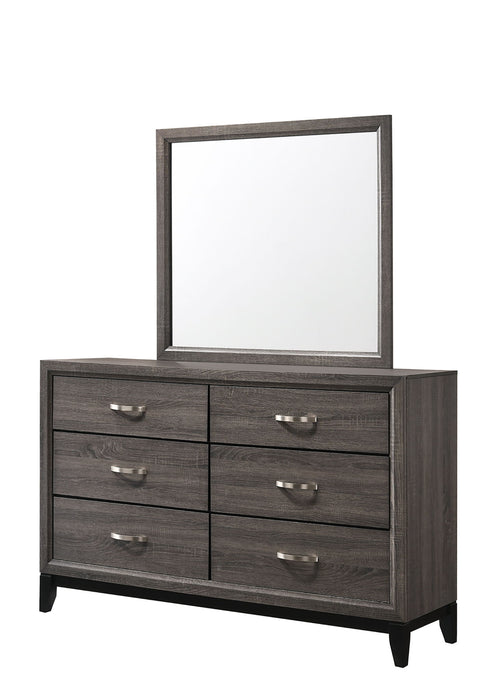 Akerson - Dresser & Mirror- Gray