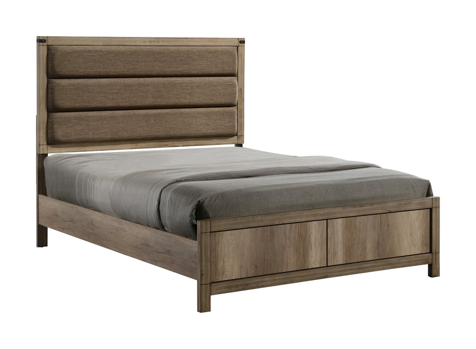 Matteo - King Bed - Brown