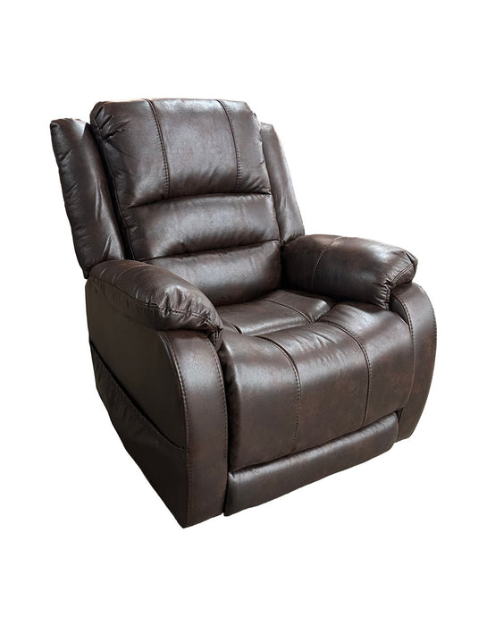 Desert Chocolate Power Lift Recliner Chair with Power Headrest