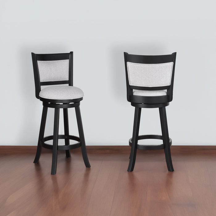 Cecil - Swivel Bar Stool (Set of 2) - Dove
