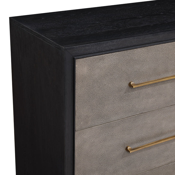 Payson - Dresser - Black / Gray
