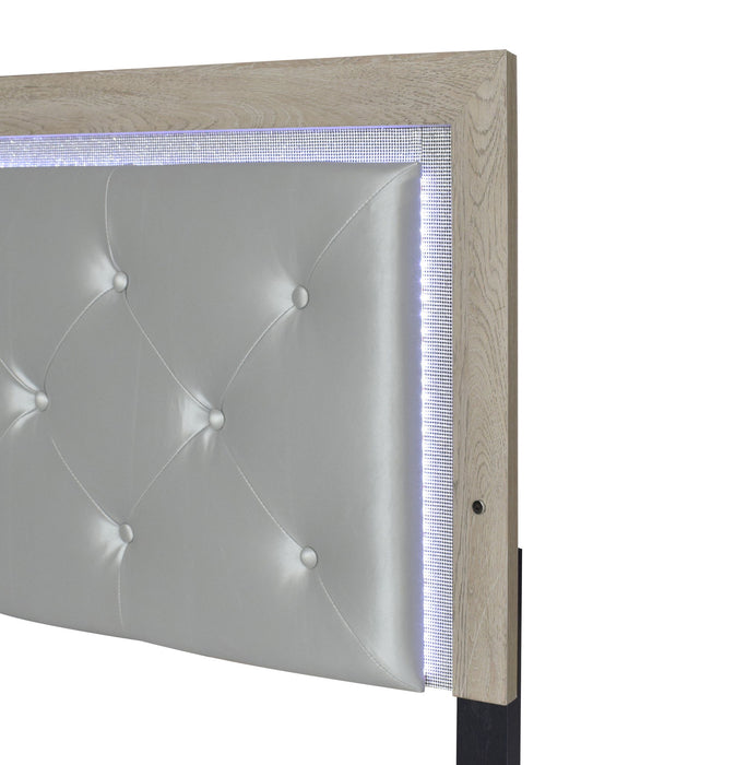 Jaylen - Queen 5 Piece Bedroom Set - Limed Oak