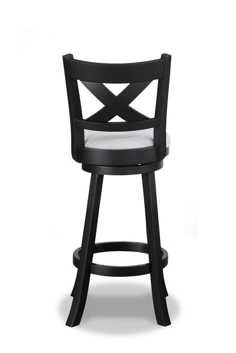 Kipper - Swivel Bar Stool (Set of 2) - Dove