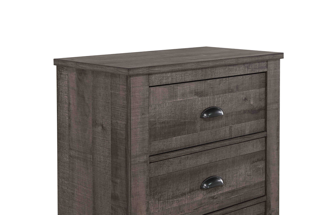 Coralee - Nightstand - Dark Gray
