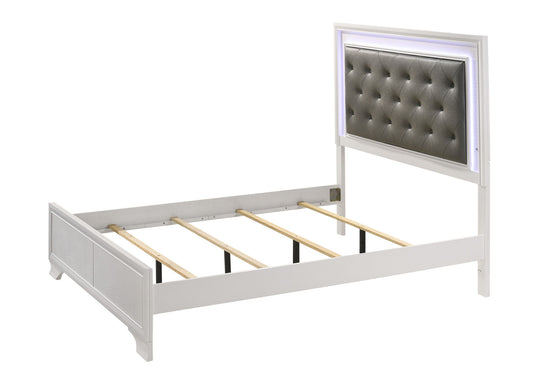 Lyssa - Queen Bed - White
