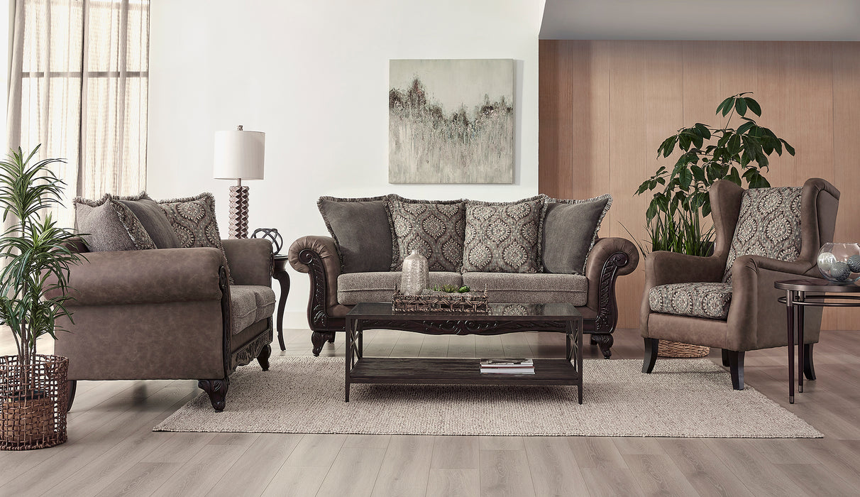 7910 Perle Coco Sofa & Loveseat Group