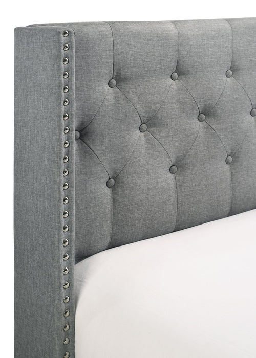 Makayla - Queen Bed - Gray