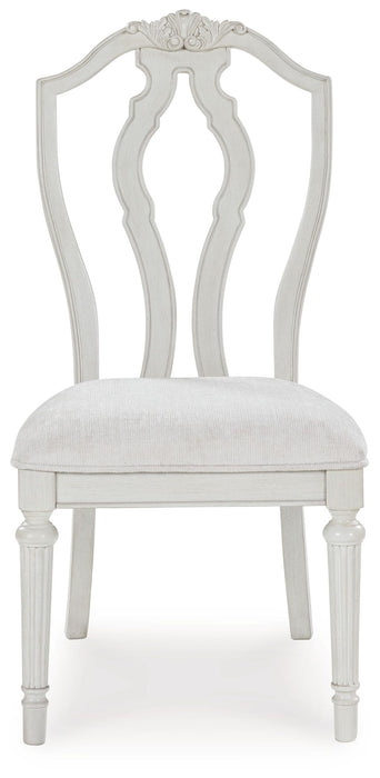 Montelaine - Dining Upholstered Side Chair (Set of 2) - Antique White