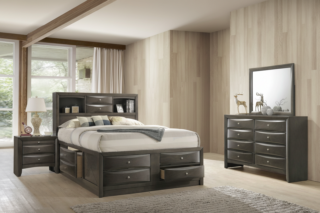 Emily Driftwood Gray Captains Storage Suites