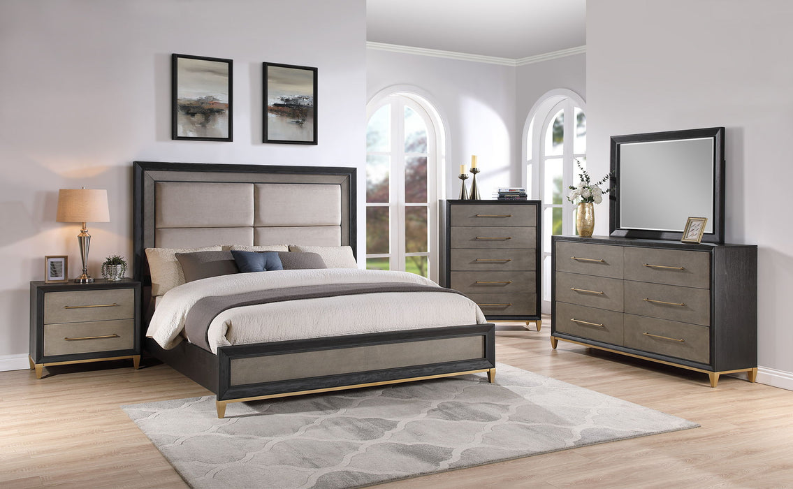 Payson - Dresser - Black / Gray