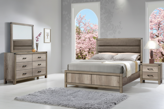 Matteo 5 Piece Queen Bedroom Suite by Crown Mark