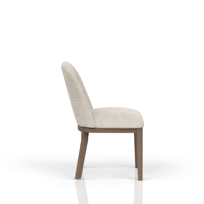 Trilogy - Shelter Upholstered Chair (Set of 2) - Ivory / Cocoa