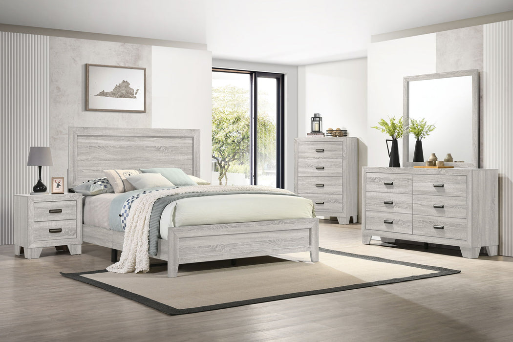 Millie - Queen Bed In One Box - White