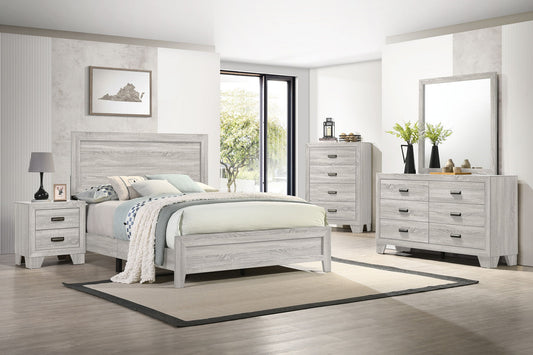 Millie - Queen Bed In One Box - White
