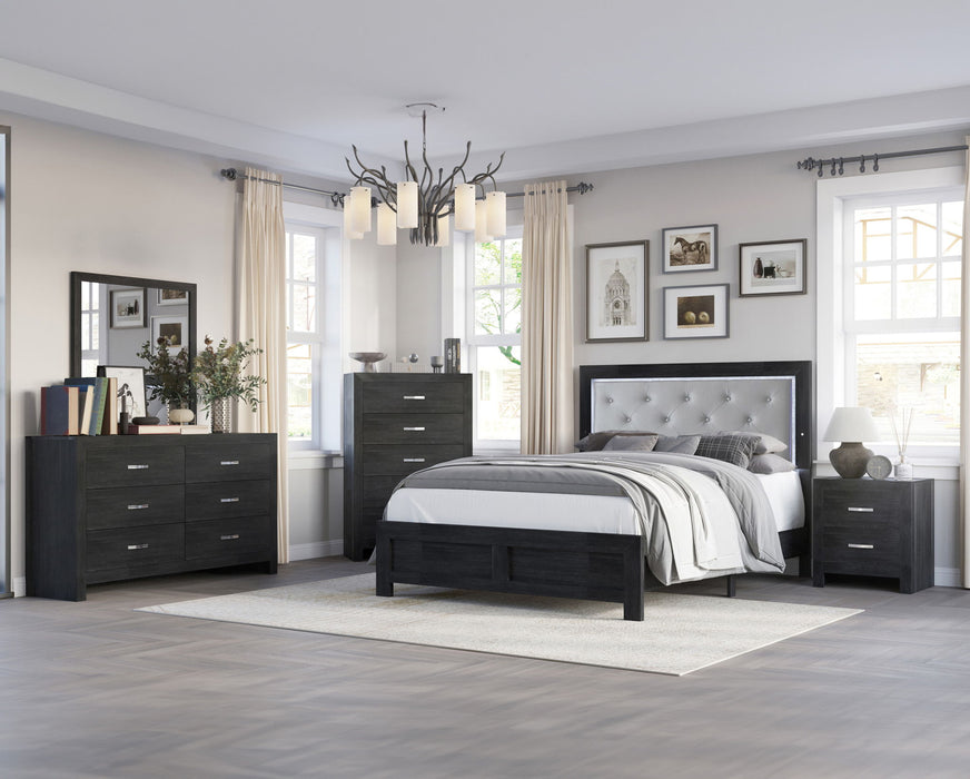 Jaylen - King 4 Piece Bedroom Set - Black