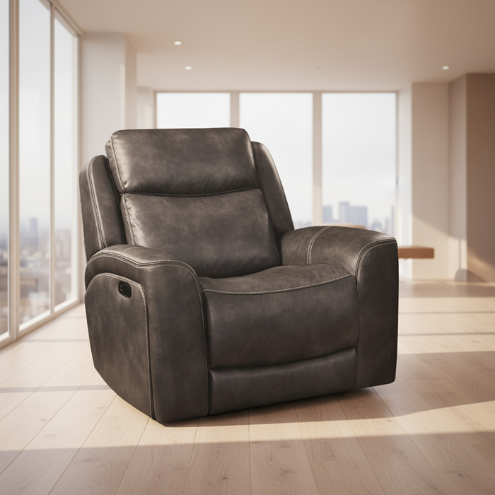 Montana Glider Recliner in Slate or Mocha