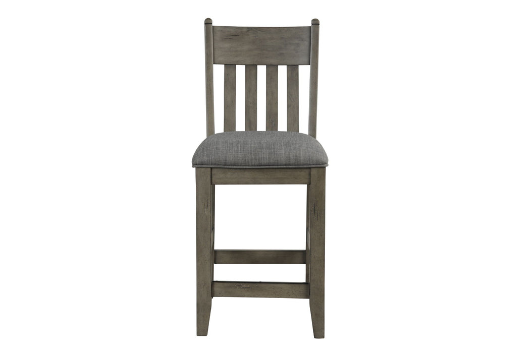 Hartford - Slat Back Counter Stool (Set of 2) - Rustic
