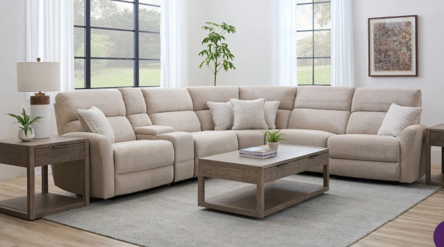 Power Reclining Sectional 8889