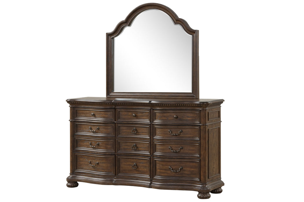 Tuscany - Mirror - Warm Mahogany
