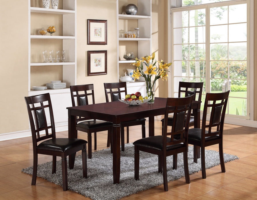 Paige - 7 Piece Dinette Set - Espresso
