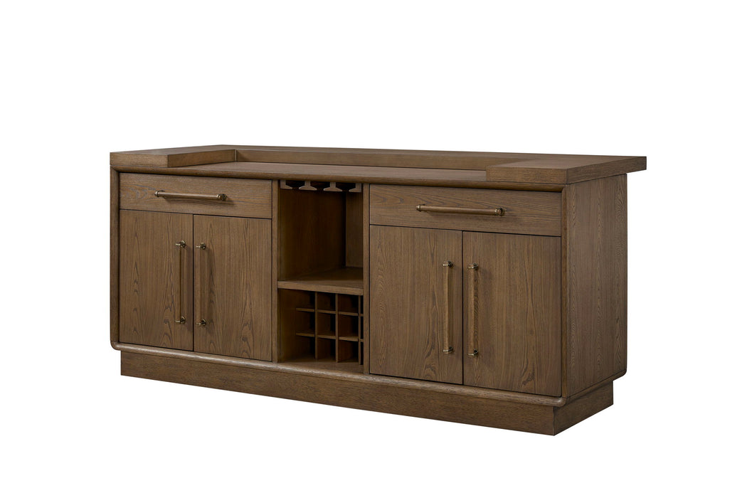 Elure - Counter Height Bar - Latte