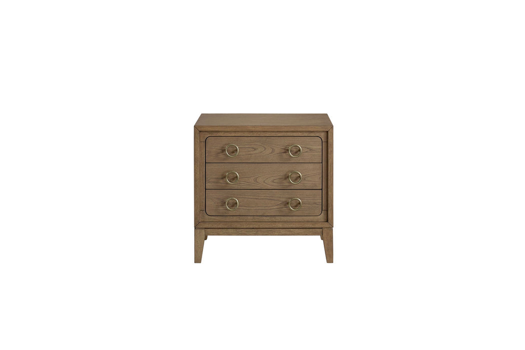 Elure - 3 Drawer Nightstand With USB