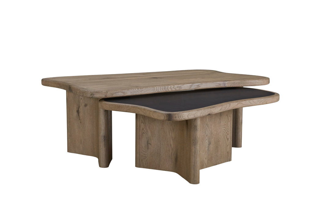 Pagosa - Nesting Cocktail Tables - English Knotty Oak