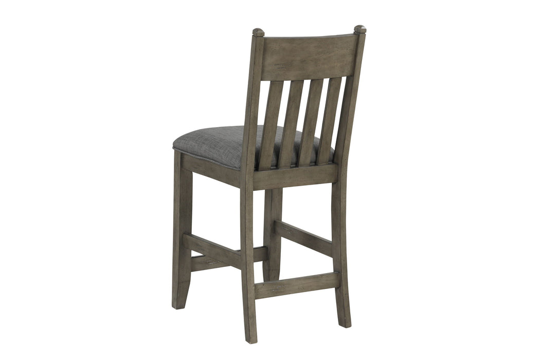 Hartford - Slat Back Counter Stool (Set of 2) - Rustic