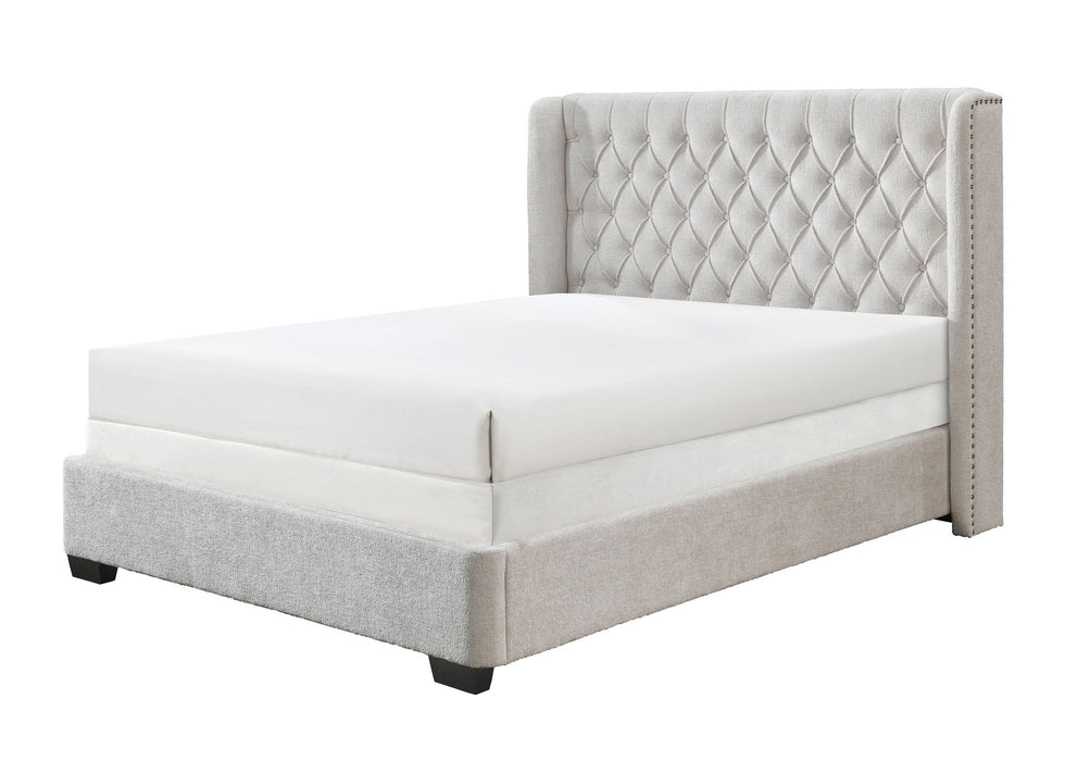 Daphne - King Bed - Ivory