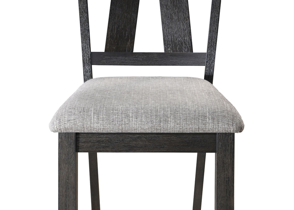 Maribelle - Side Chair (Set of 2) - Gray / Charcoal