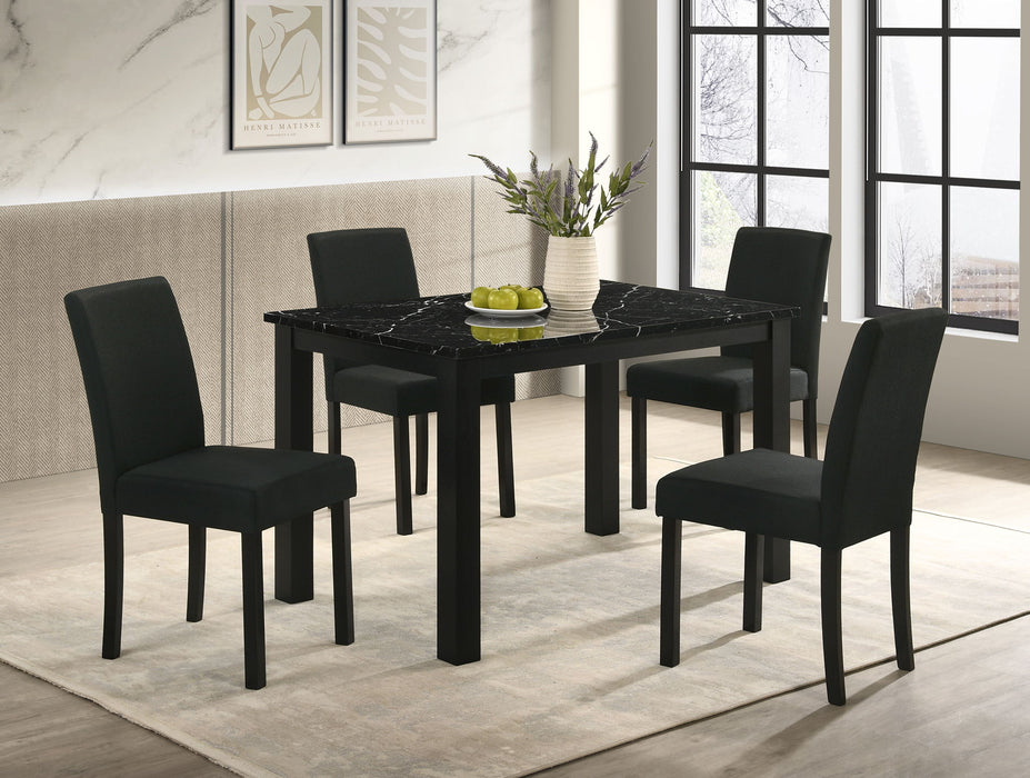 Resia - Dining Table - Black