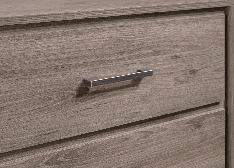 River - Dresser And Mirror - Light Brown