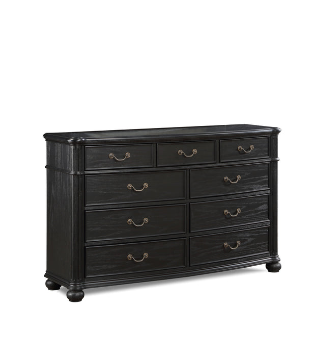 Kingsbury - Dresser And Mirror - Black