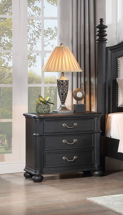 Kingsbury - Nightstand - Black