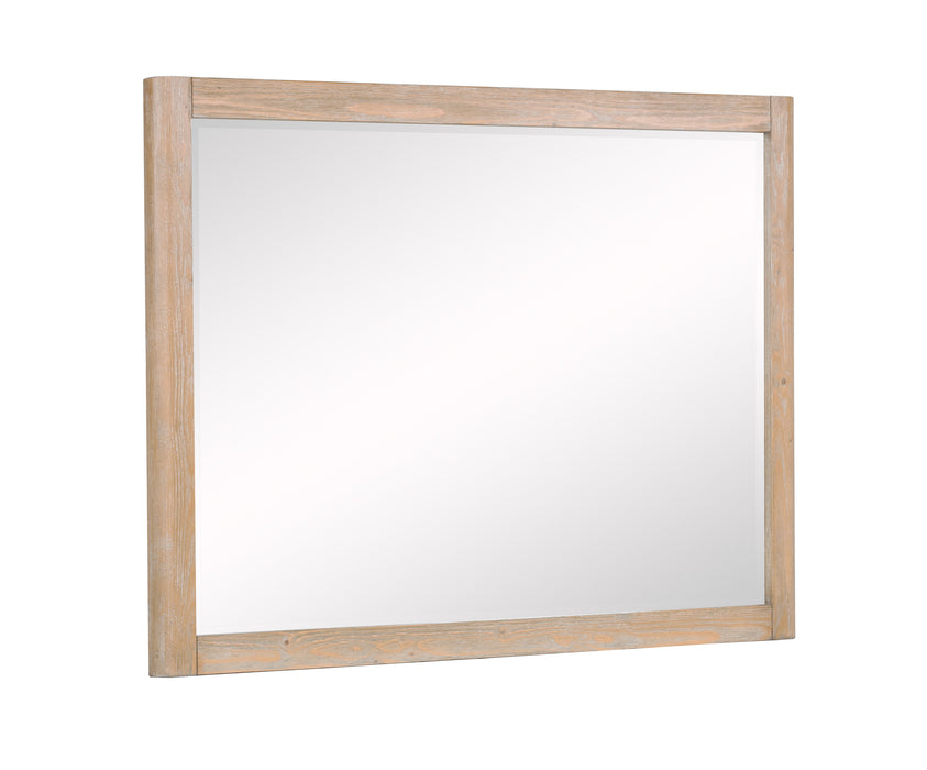 Kara - Dresser & Mirror - Cerused Natural