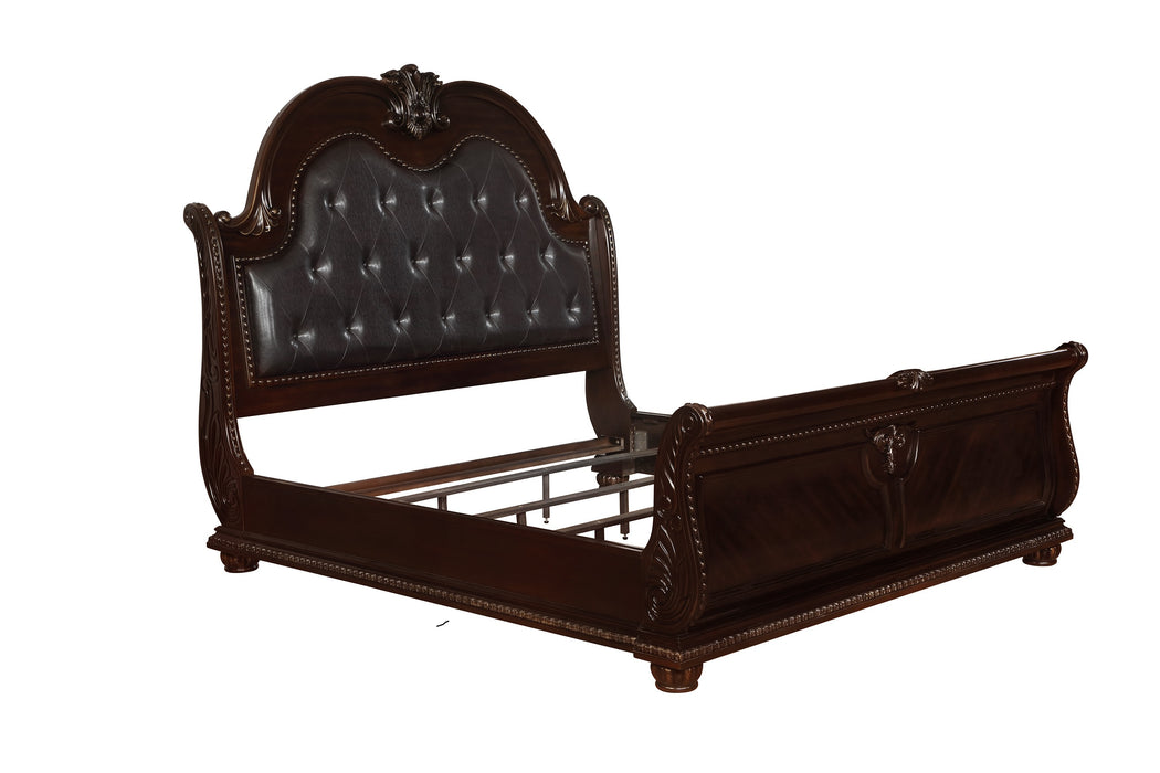 Stanley Bed - Available in Cherry or Oak