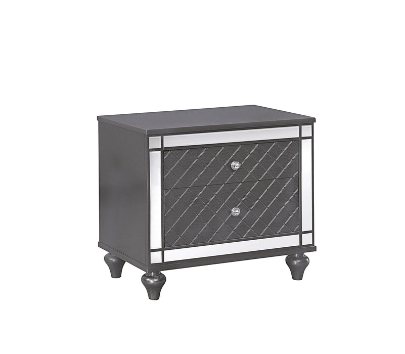 Refino Nightstand In Gray