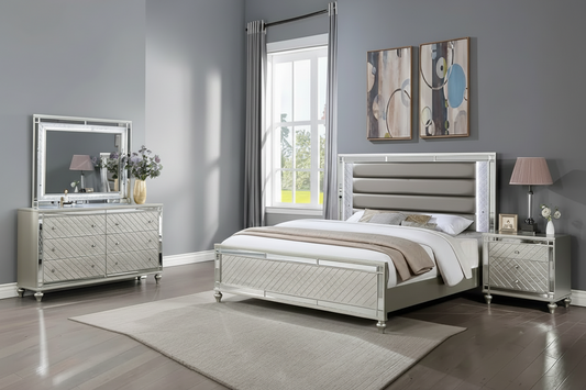 Cristian King or Queen 5 Pc Bedroom Set B1680