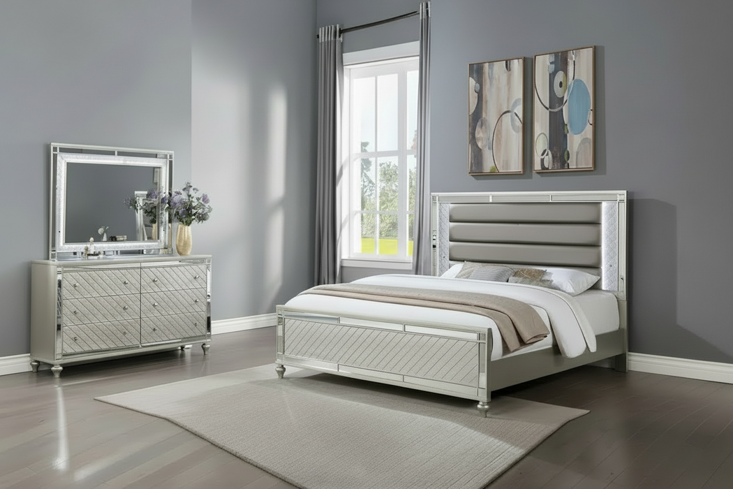 Cristian King or Queen 5 Pc Bedroom Set B1680