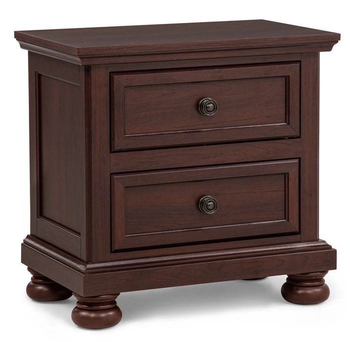 Claribelle Dark Cherry Nightstand