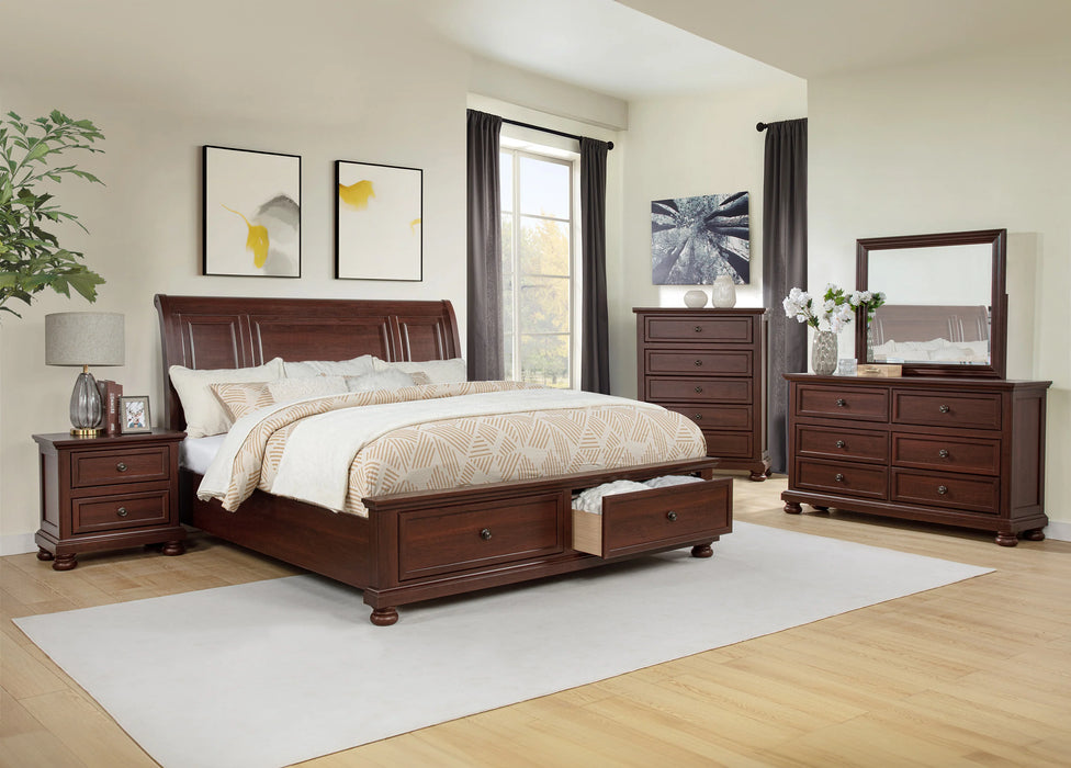 Claribelle Dark Cherry Bedroom Suites