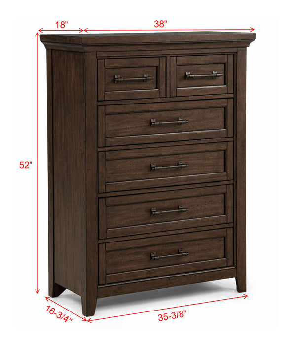 Beckett - Chest - Greige or Walnut Brown