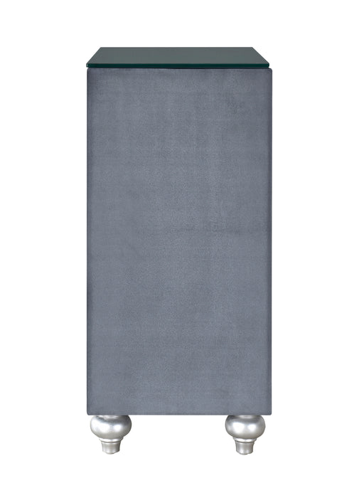 Cameo - Dresser & Mirror - Gray