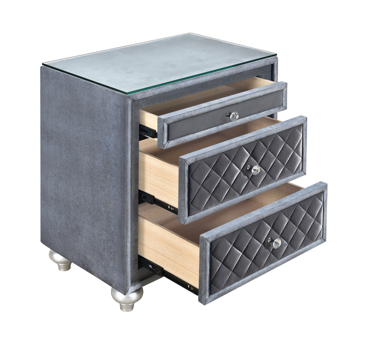 Cameo - Nightstand - Gray