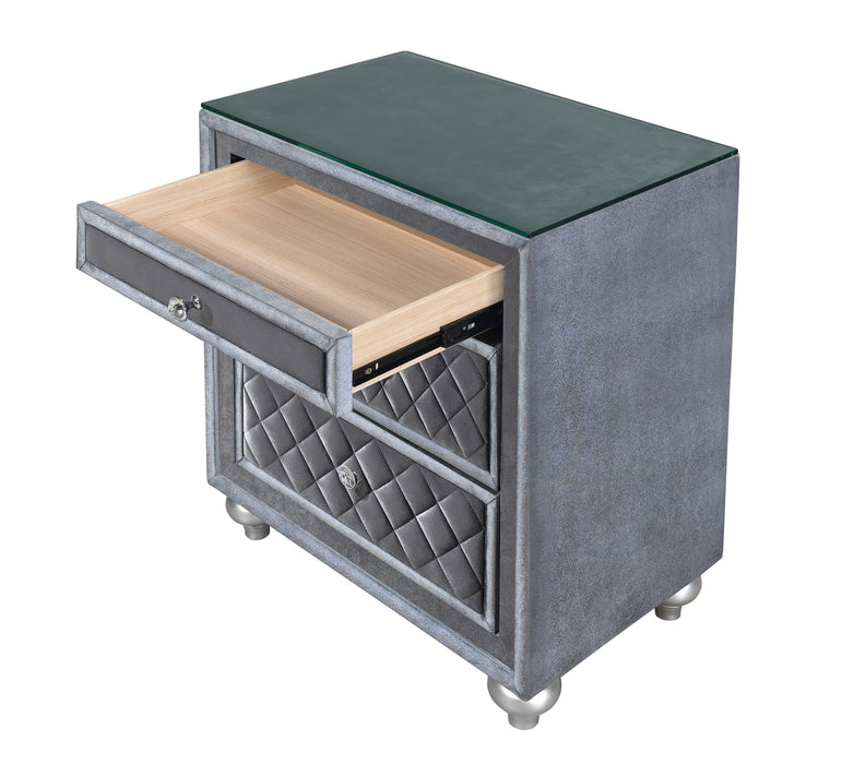 Cameo - Nightstand - Gray