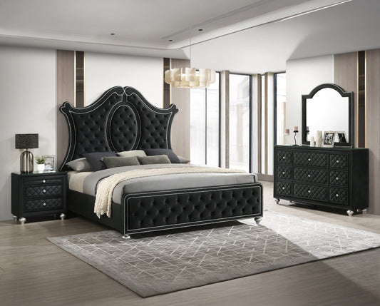 Cameo - Queen Bed - Black