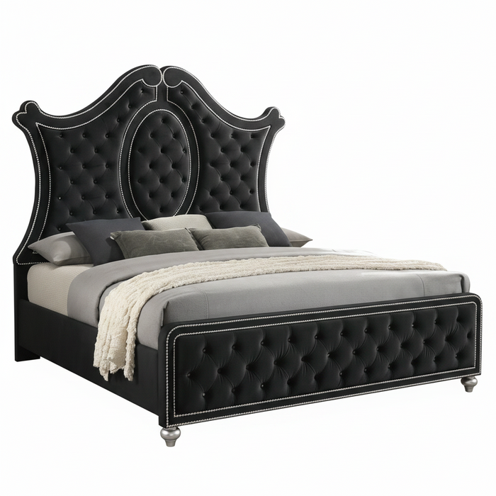 Cameo - Queen Bed - Black