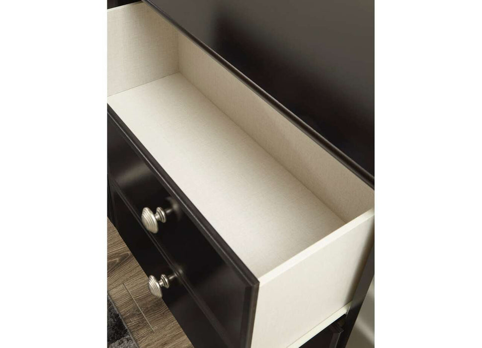 Mirlotown Almost Black 5 Pc Bedroom Set